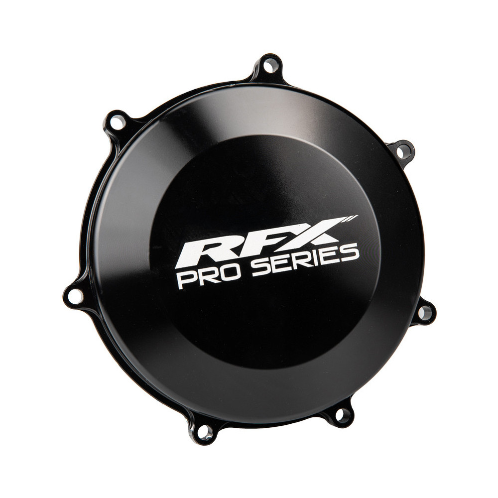 Couvre-carter d’embrayage (Anodisé dur Noir) RFX Pro- Kawasaki KXF450