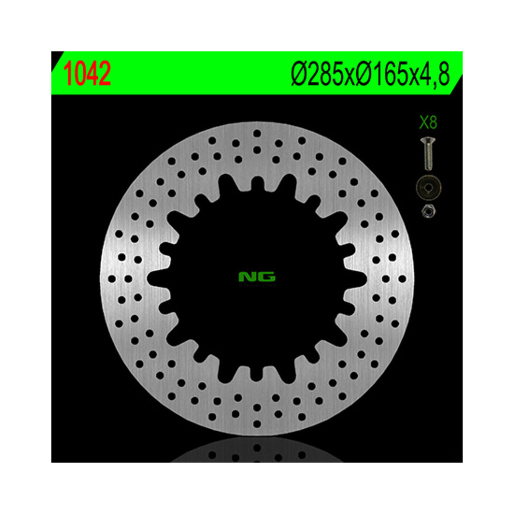Disque de frein NG BRAKES rond fixe