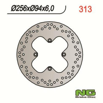 Disque de frein NG BRAKES rond fixe