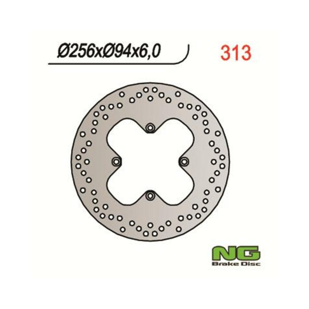 Disque de frein NG BRAKES rond fixe