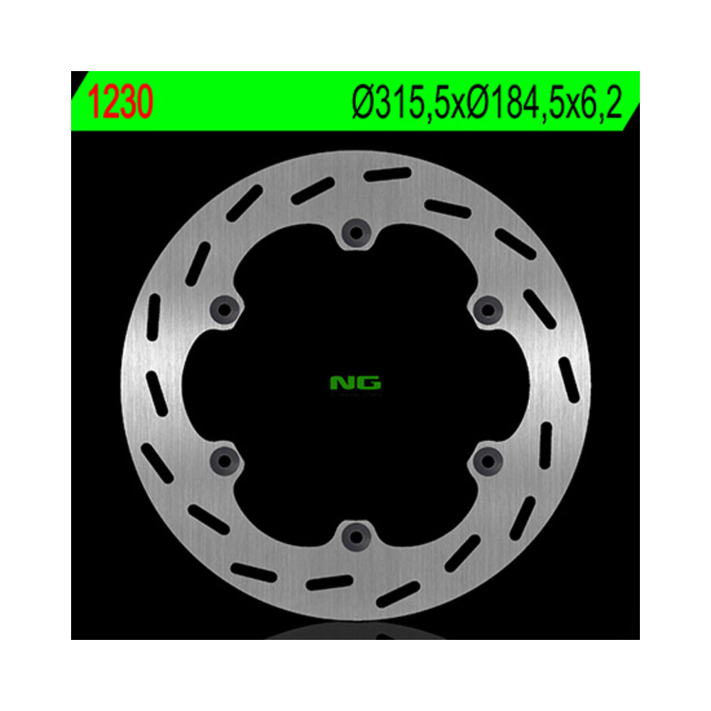 Disque de frein NG BRAKES rond fixe