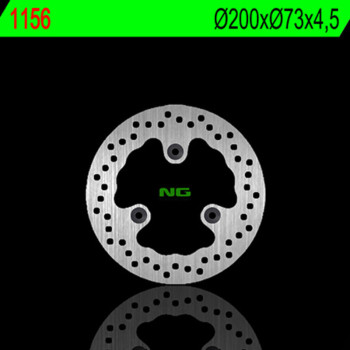 Disque de frein NG BRAKES rond fixe