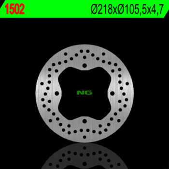 Disque de frein NG BRAKES rond fixe