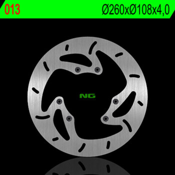 Disque de frein NG BRAKES rond fixe