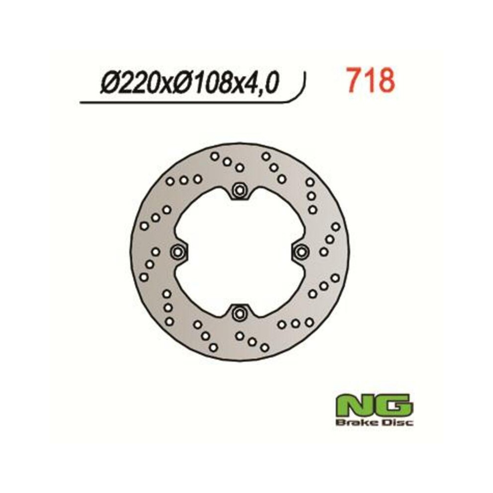 Disque de frein NG BRAKES rond fixe