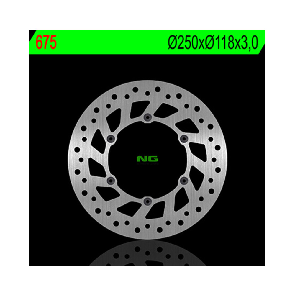 Disque de frein NG BRAKES rond fixe