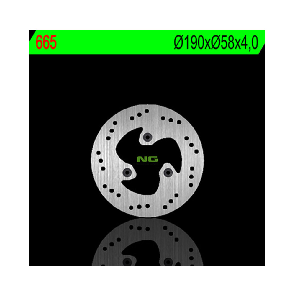 Disque de frein NG BRAKES rond fixe