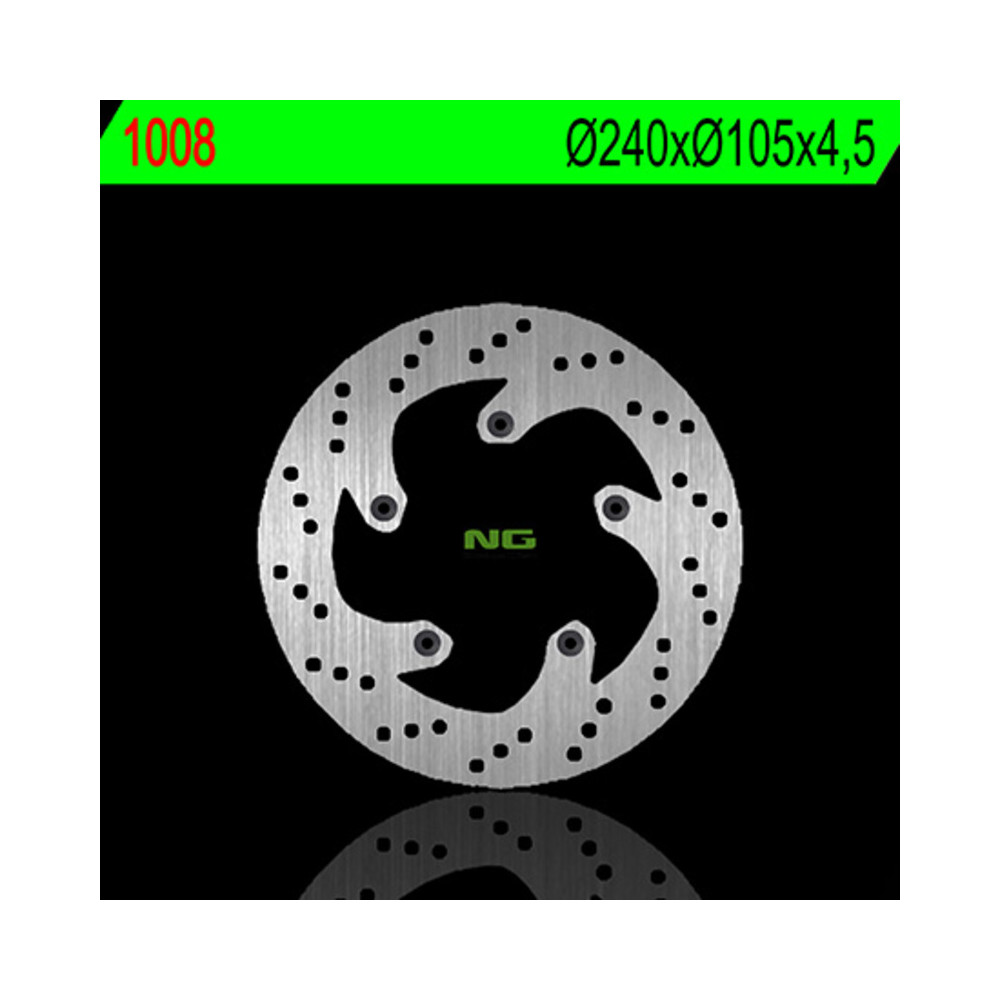Disque de frein NG BRAKES rond fixe