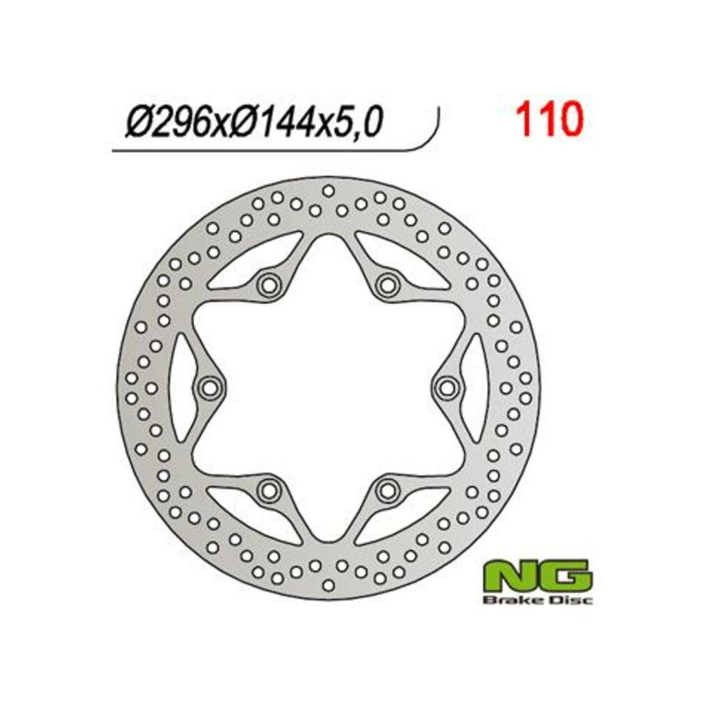 Disque de frein NG BRAKES rond fixe