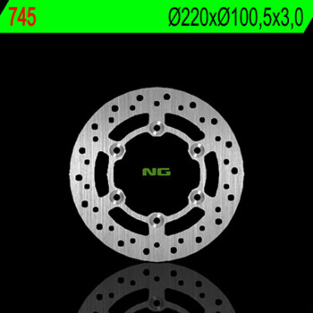 Disque de frein NG BRAKES rond fixe