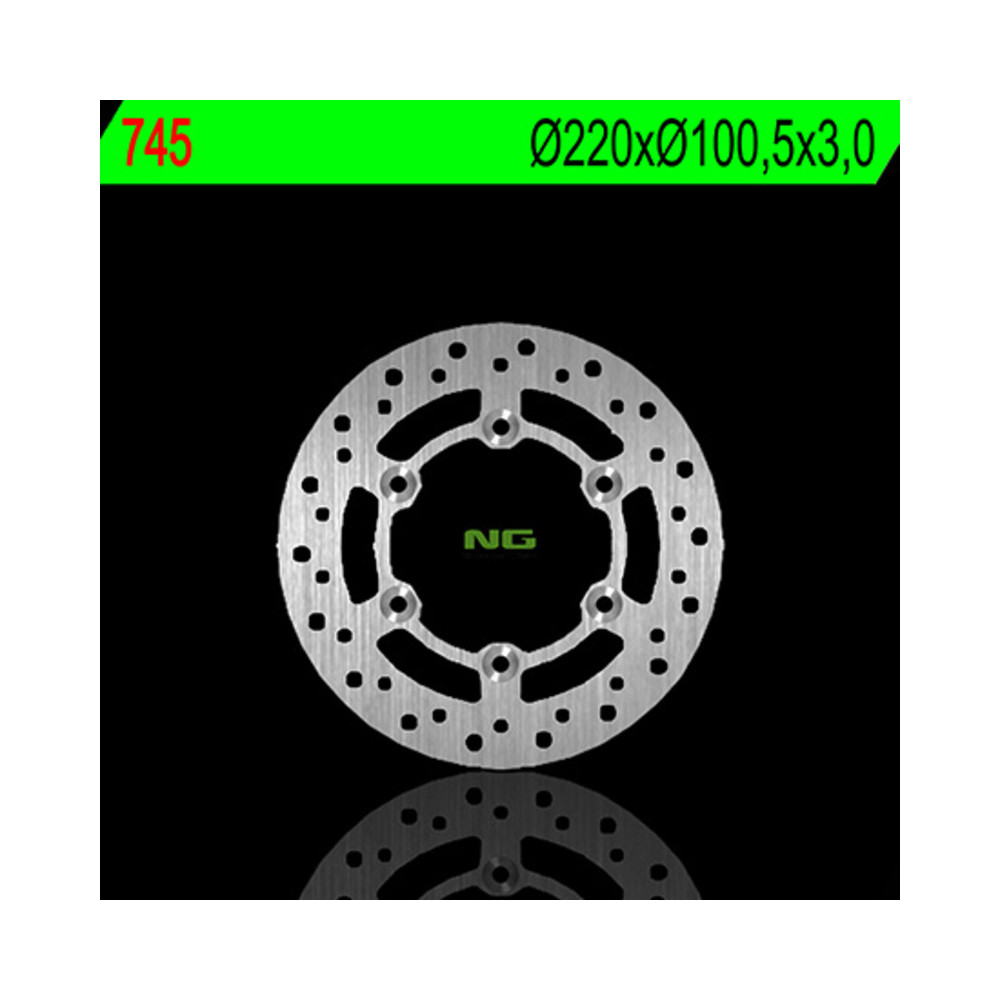 Disque de frein NG BRAKES rond fixe