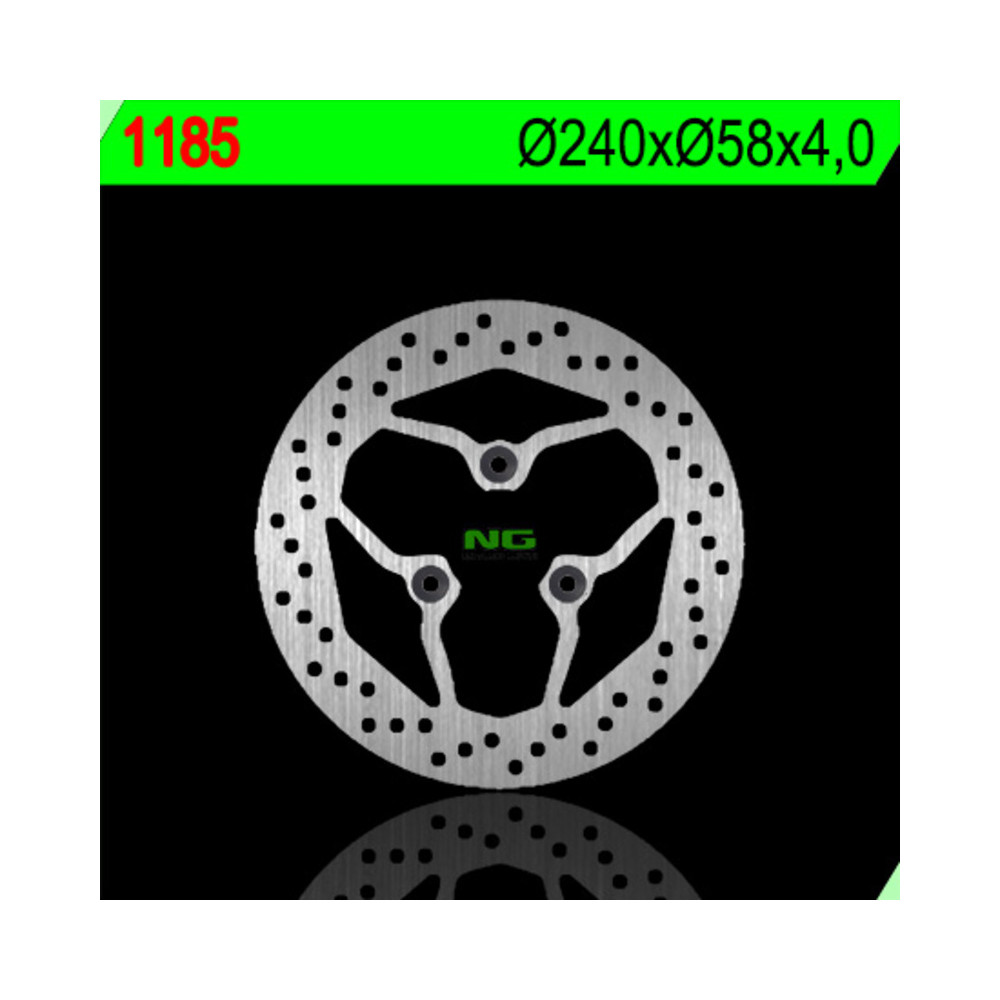 Disque de frein NG BRAKES rond fixe