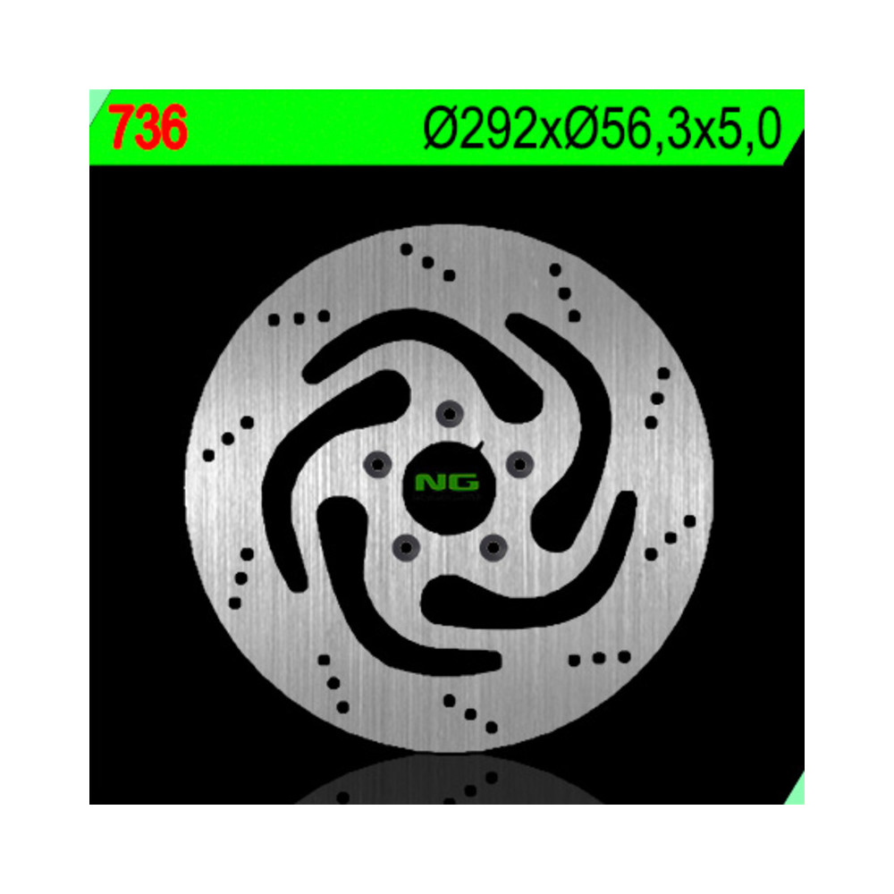 Disque de frein NG BRAKES rond fixe