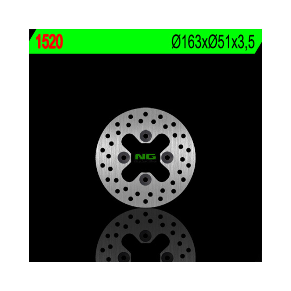 Disque de frein NG BRAKES rond fixe