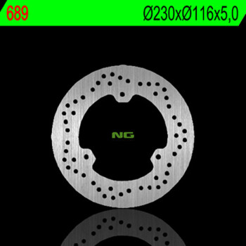 Disque de frein NG BRAKES rond fixe