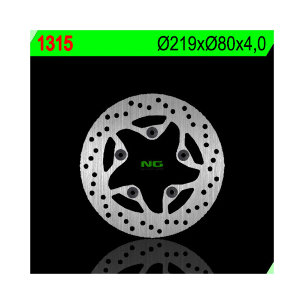 Disque de frein NG BRAKES rond fixe