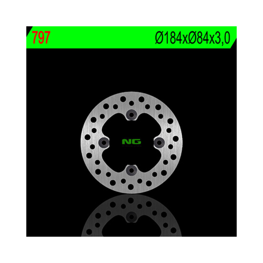 Disque de frein NG BRAKES rond fixe