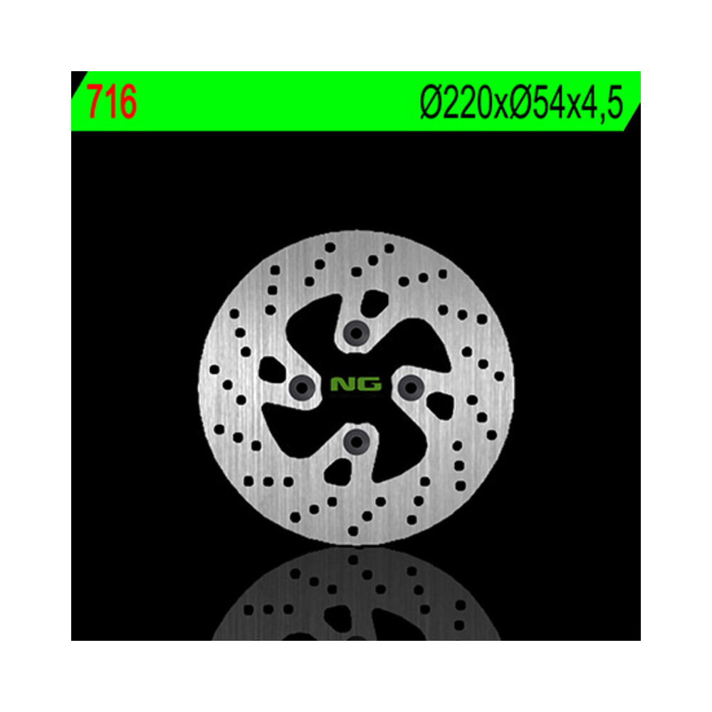 Disque de frein NG BRAKES rond fixe