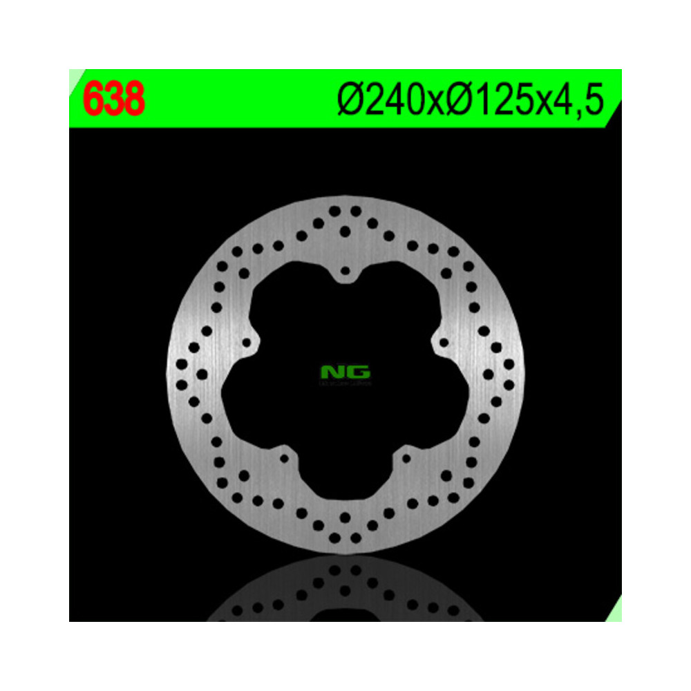 Disque de frein NG BRAKES rond fixe