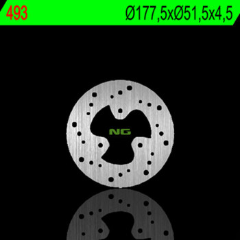 Disque de frein NG BRAKES rond fixe