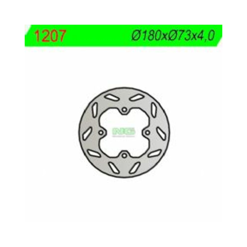 Disque de frein NG BRAKES rond fixe