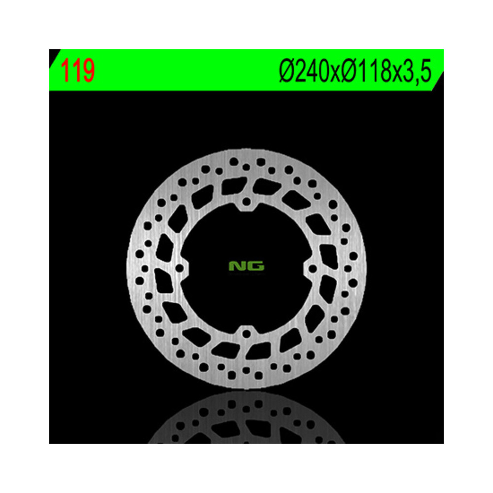 Disque de frein NG BRAKES rond fixe