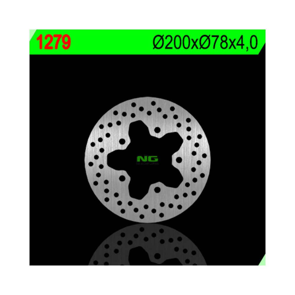 Disque de frein NG BRAKES rond fixe