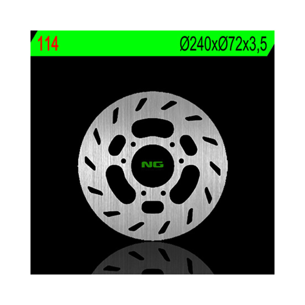 Disque de frein NG BRAKES rond fixe
