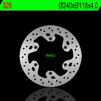 Disque de frein NG BRAKES rond fixe