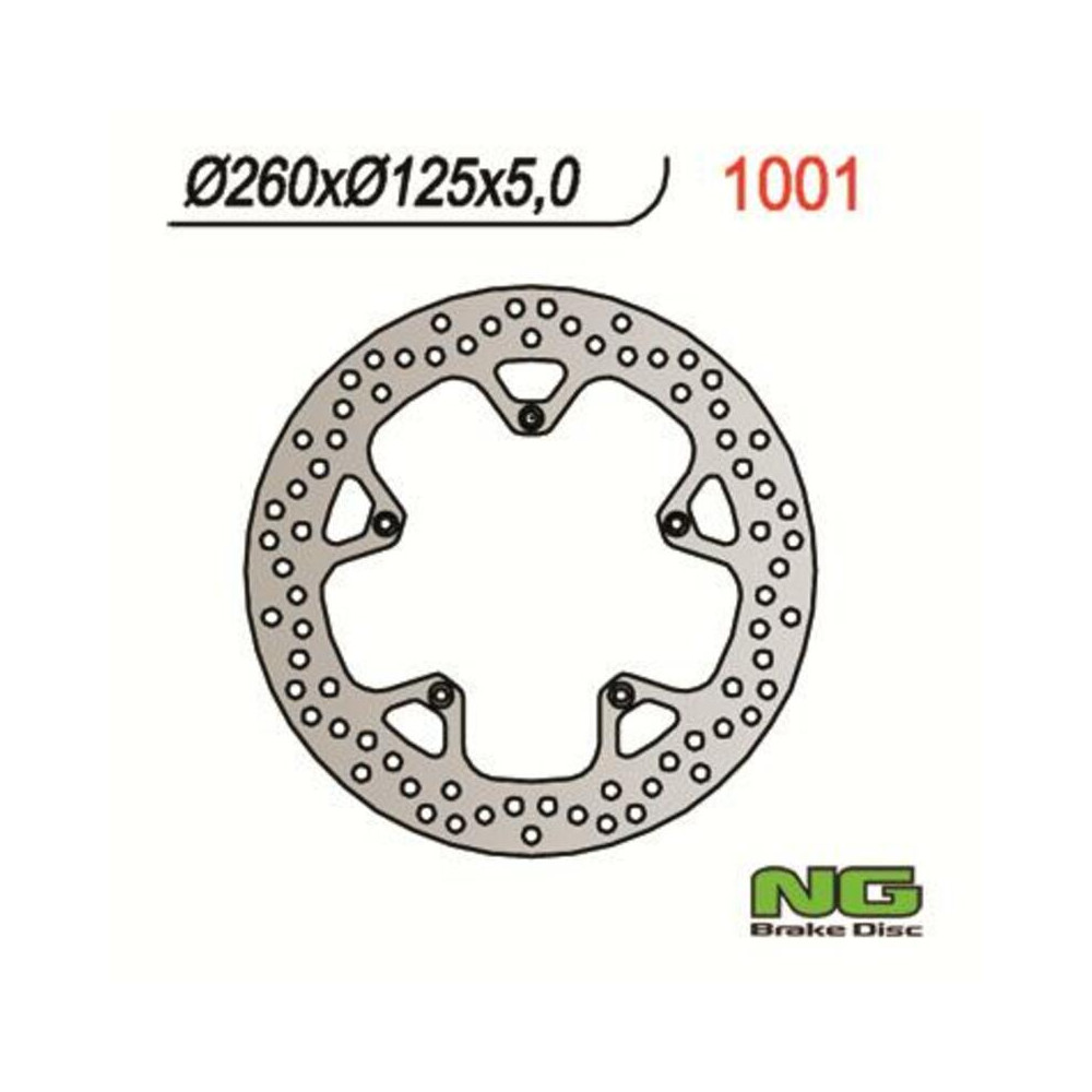 Disque de frein NG BRAKES rond fixe