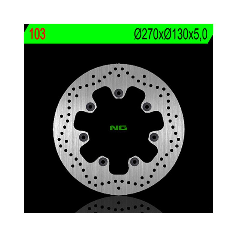 Disque de frein NG BRAKES rond fixe