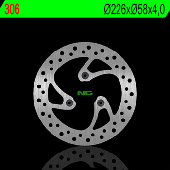 Disque de frein NG BRAKES rond fixe