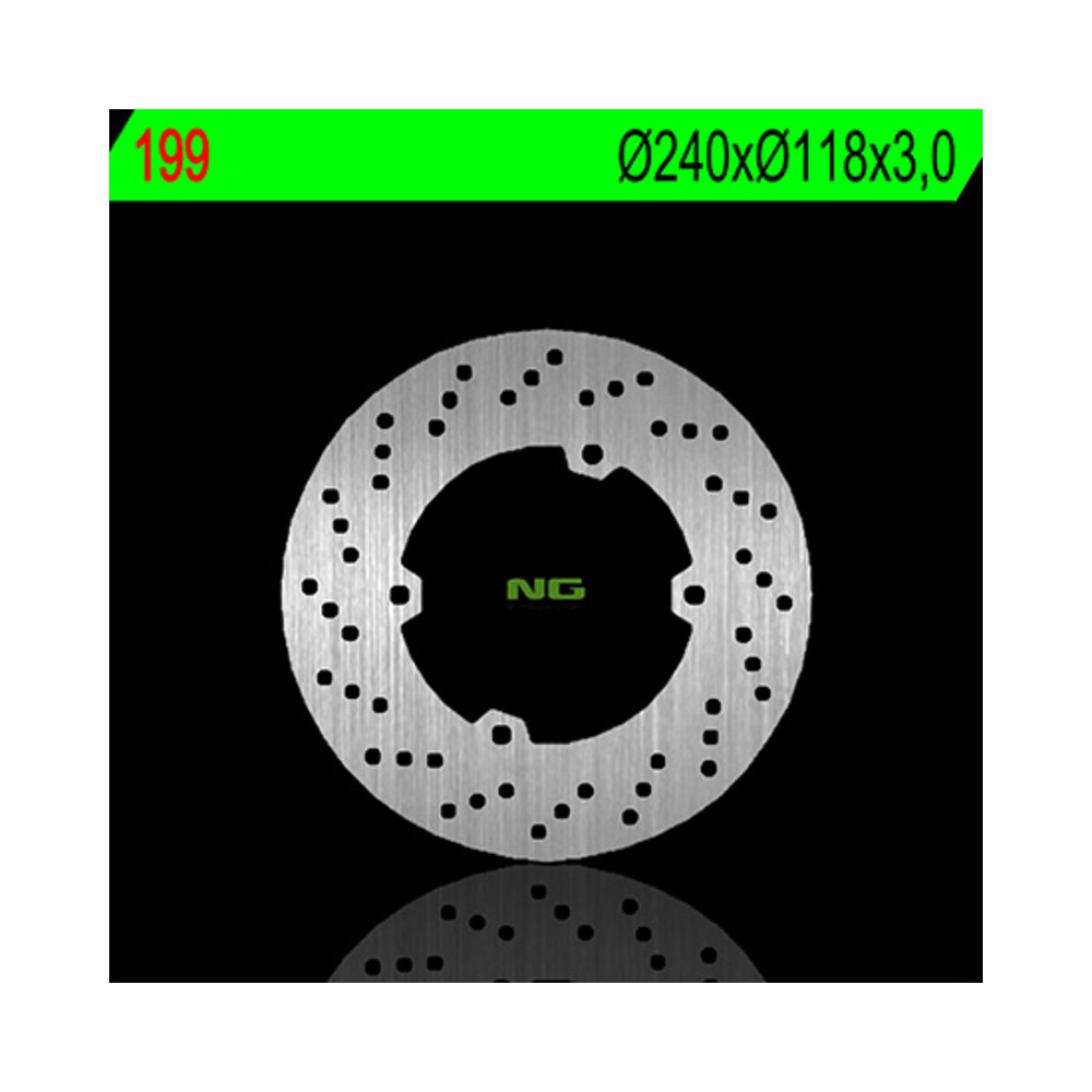 Disque de frein NG BRAKES rond fixe