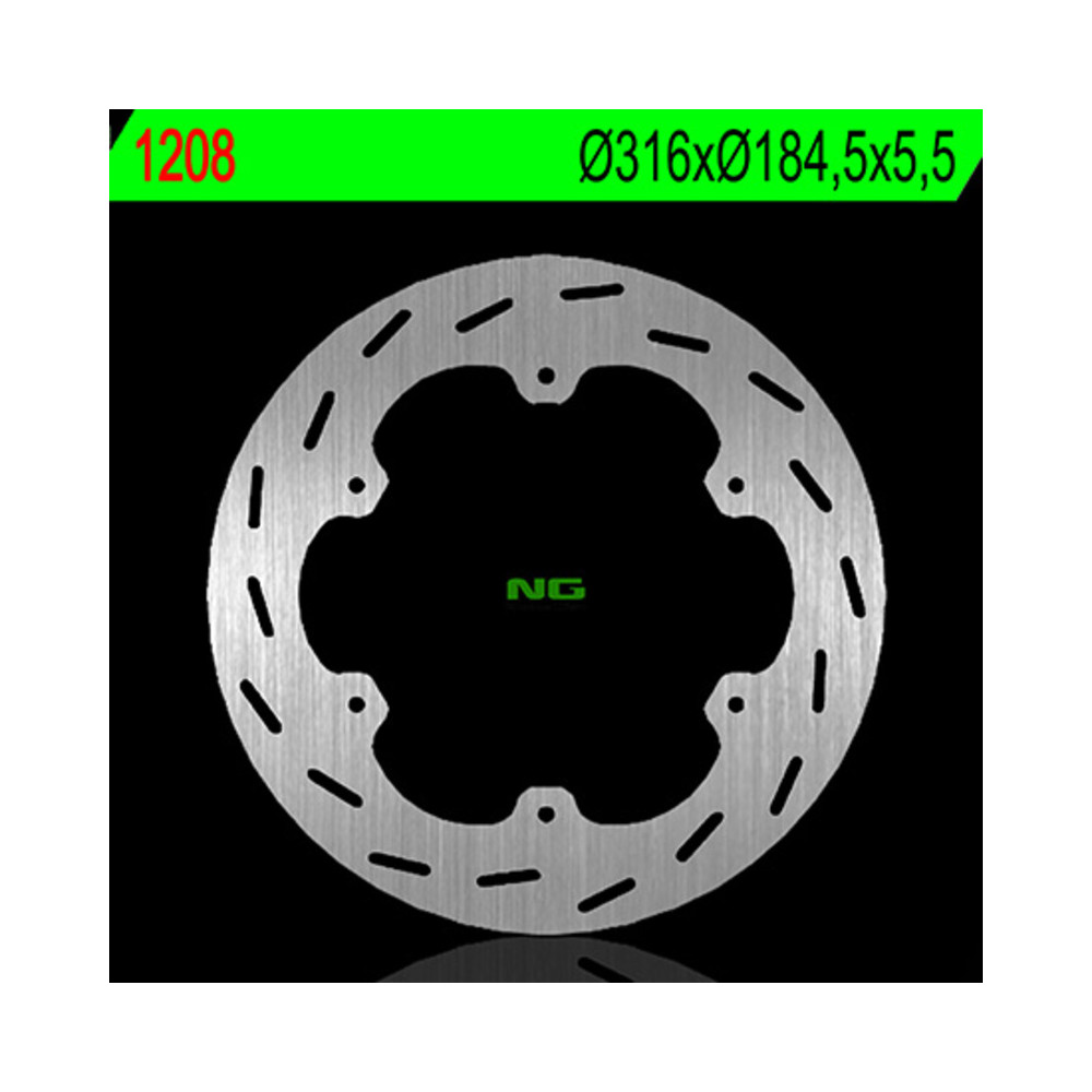 Disque de frein NG BRAKES rond fixe