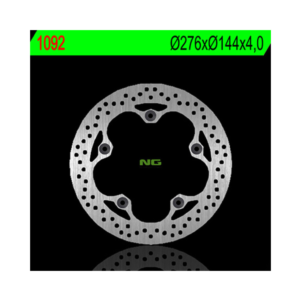 Disque de frein NG BRAKES rond fixe