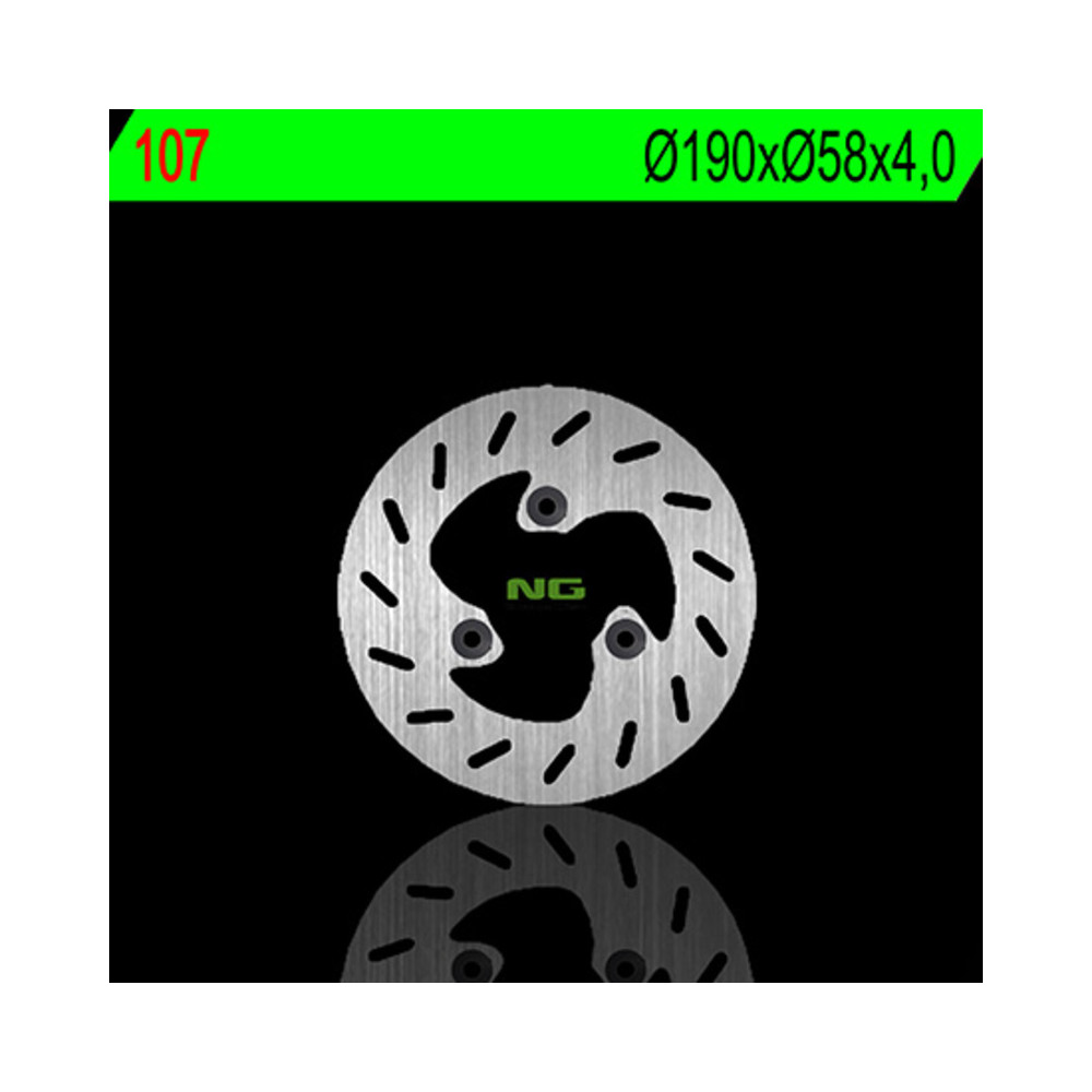 Disque de frein NG BRAKES rond fixe