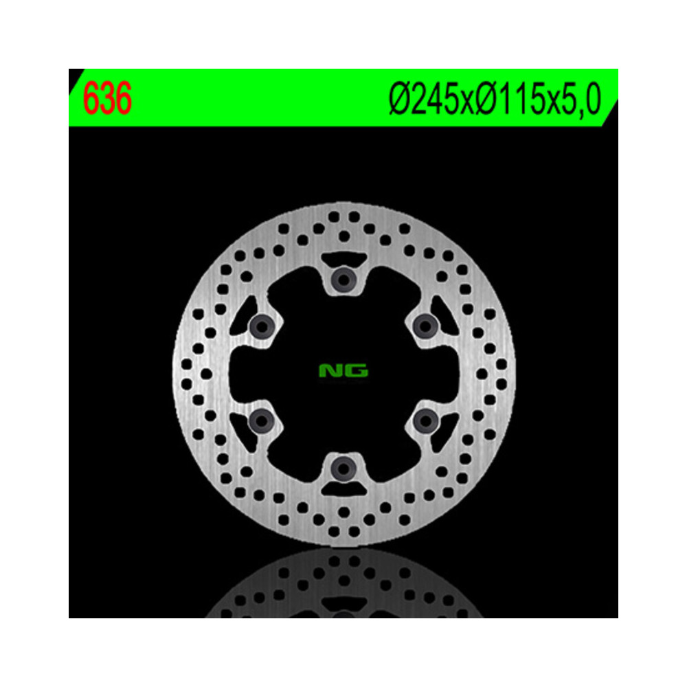 Disque de frein NG BRAKES rond fixe
