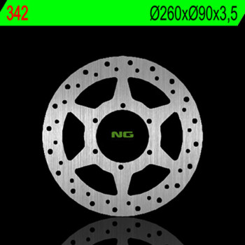 Disque de frein NG BRAKES rond fixe