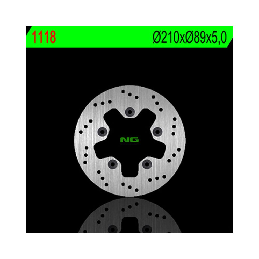 Disque de frein NG BRAKES rond fixe