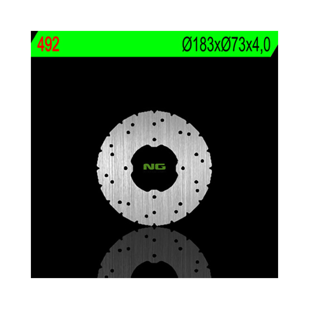Disque de frein NG BRAKES rond fixe