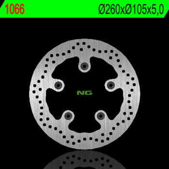 Disque de frein NG BRAKES rond fixe