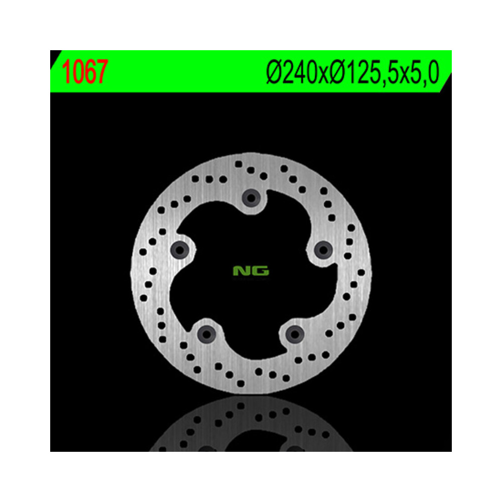 Disque de frein NG BRAKES rond fixe