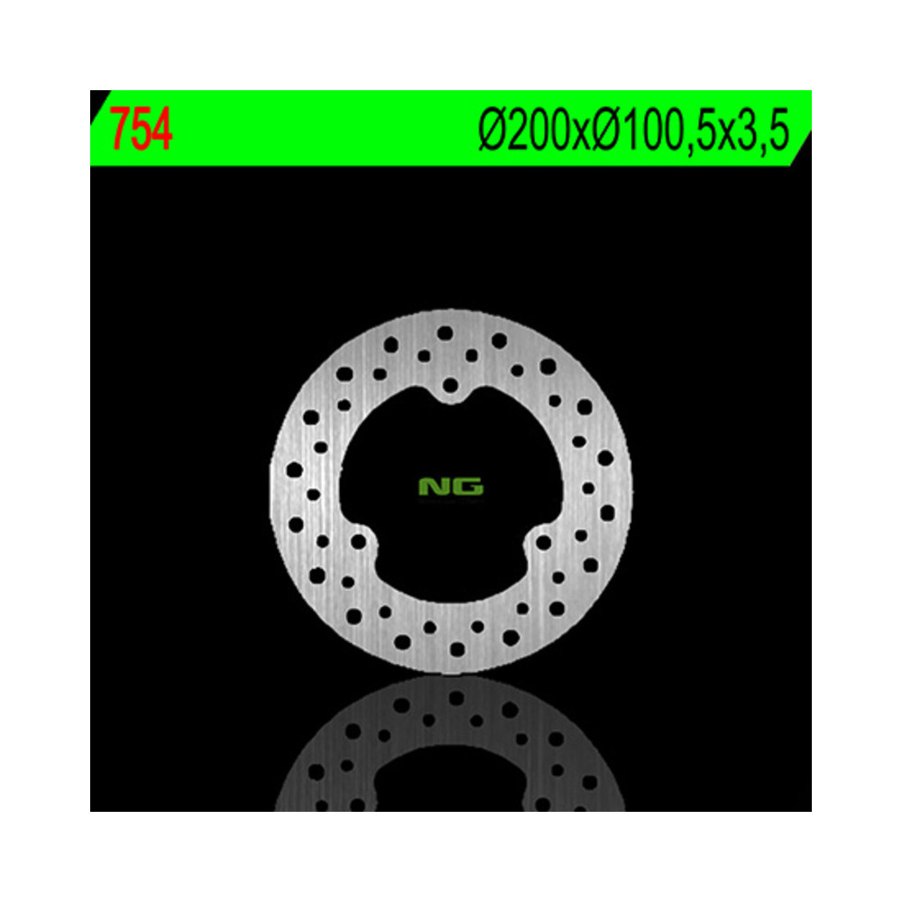 Disque de frein NG BRAKES rond fixe