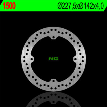 Disque de frein NG BRAKES rond fixe