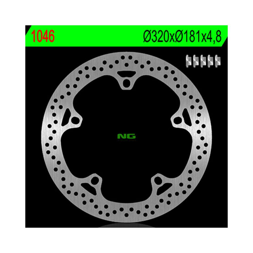 Disque de frein NG BRAKES rond fixe
