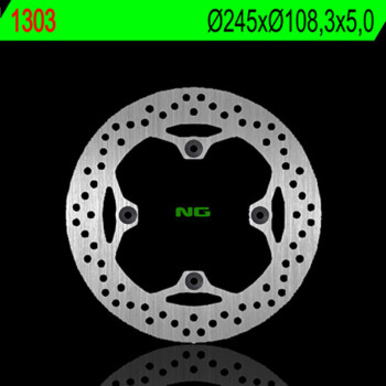 Disque de frein NG BRAKES rond fixe