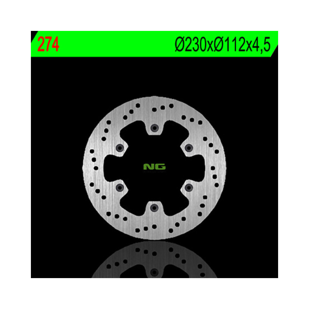 Disque de frein NG BRAKES rond fixe