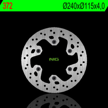 Disque de frein NG BRAKES rond fixe