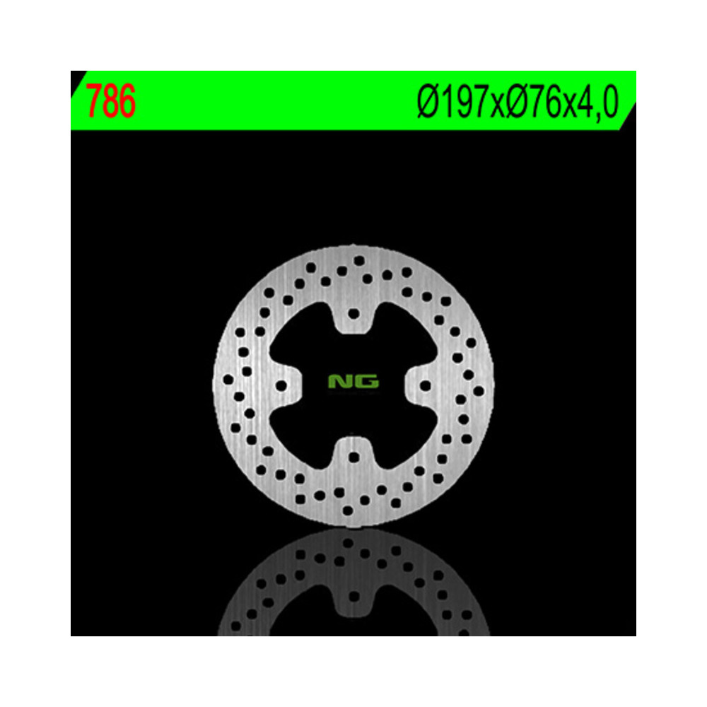 Disque de frein NG BRAKES rond fixe