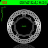 Disque de frein NG BRAKES rond flottant